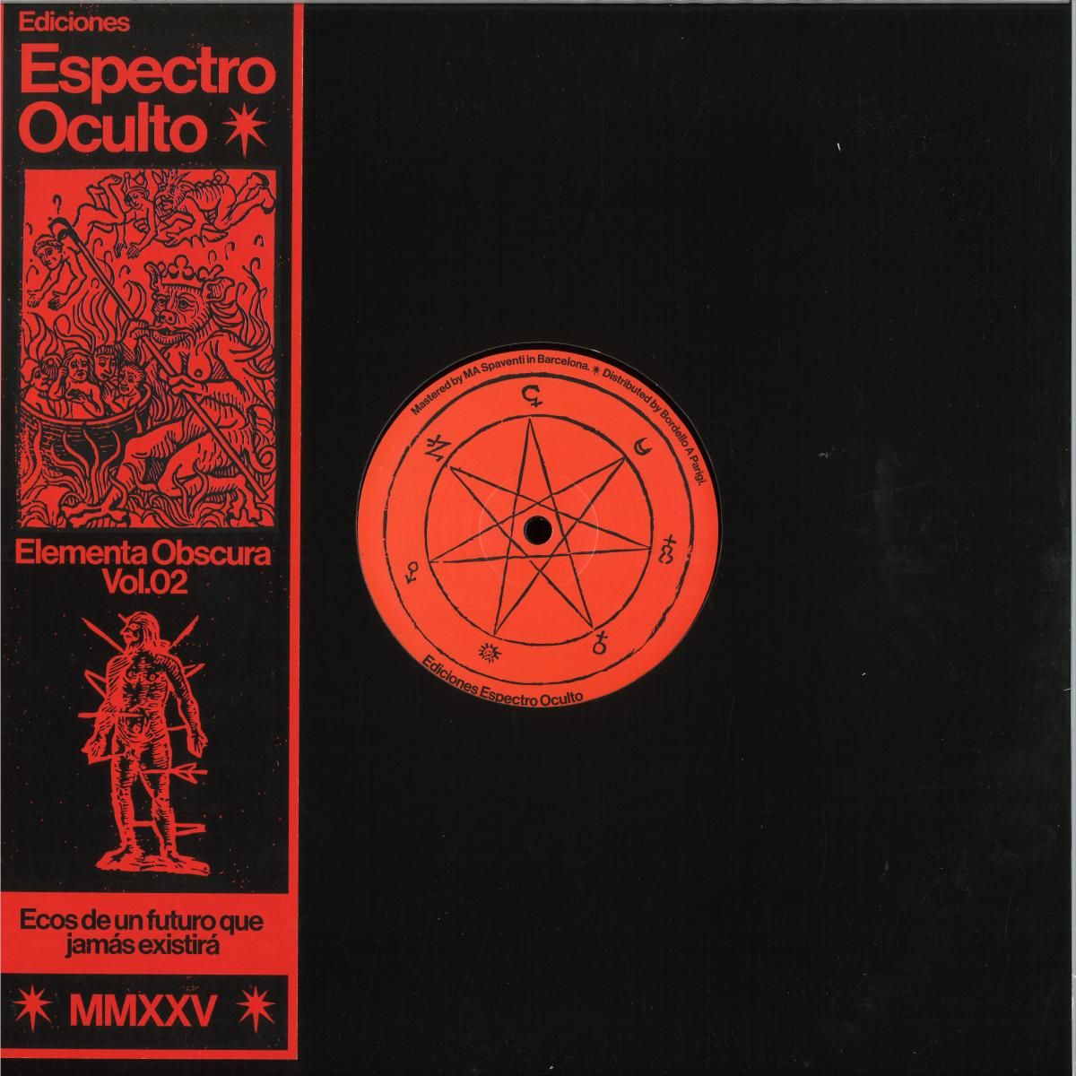 VARIOUS - ELEMENTA OBSCURA VOL. 02 EP | Espectro Oculto (EOD-002) VARIOUS - ELEMENTA OBSCURA VOL. 02 EP | Espectro Oculto (EOD-002)