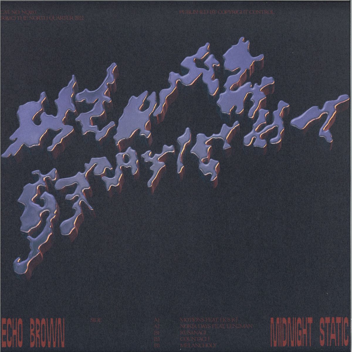 Echo Brown - Midnight Static EP | The North Quarter (NQ033) - main