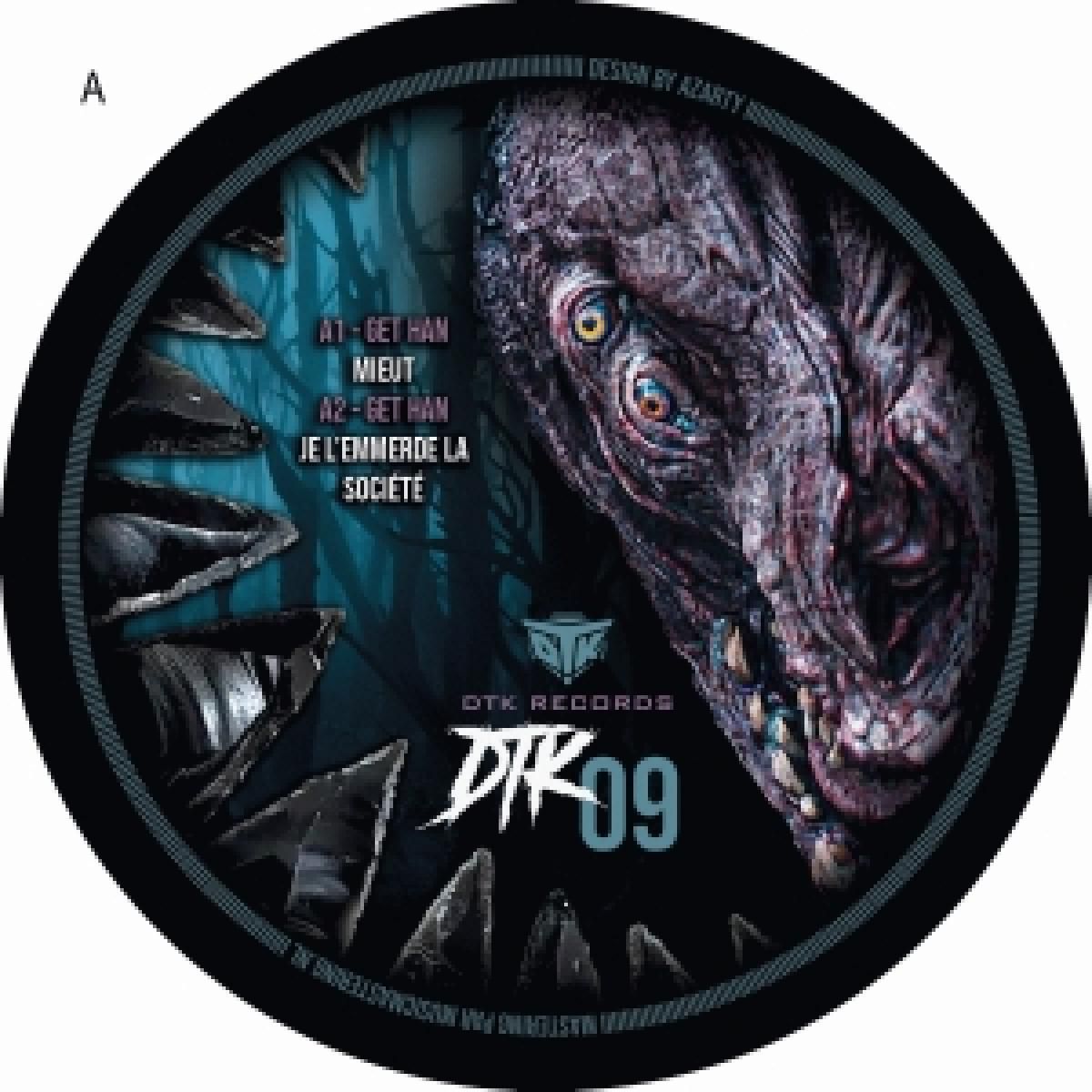 Get Han  &  Malback - Je l'emmerde la société | DTK Records (DTKR09) - main