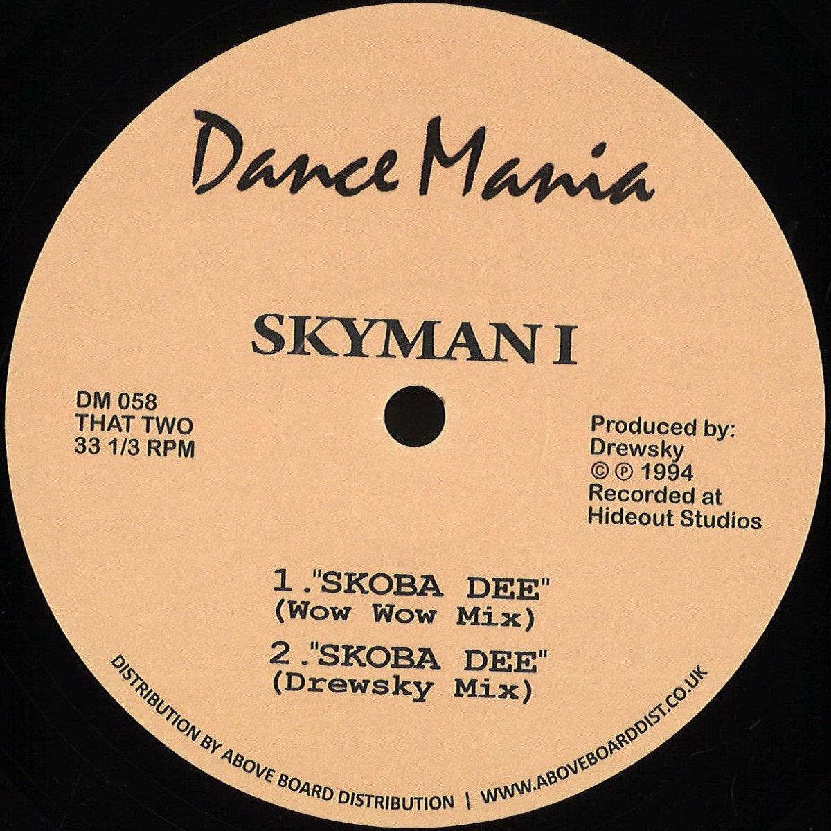 Skyman I  &  Drewsky - Focus | Dance Mania (DM058) - main