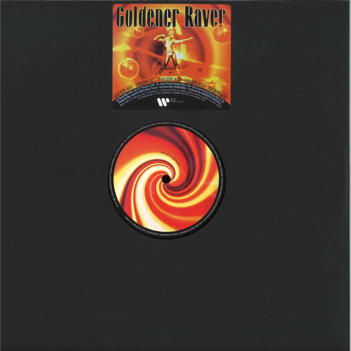 Joachim Witt - Goldener Raver | Domestic Audio (5021732944887) - main