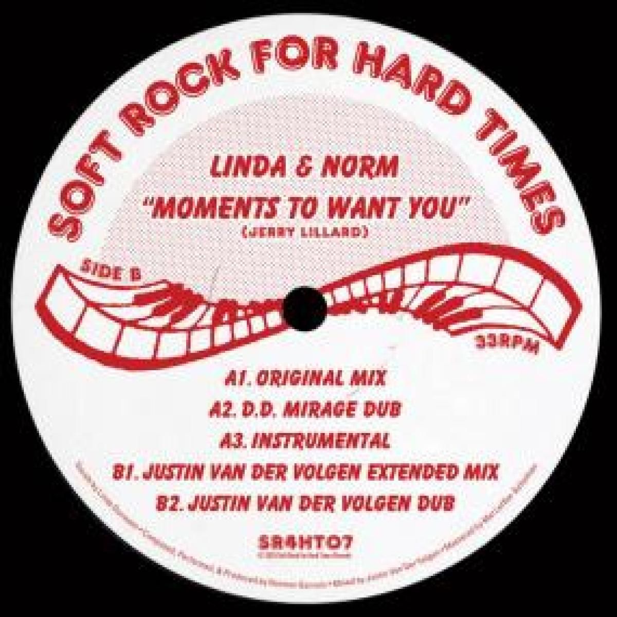 LINDA  &  NORM - MOMENTS TO WANT YOU | SOFT ROCK FOR HARD TIMES (SR4HT07) - main