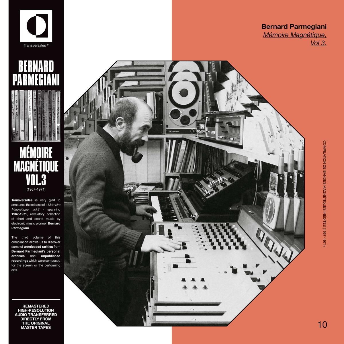 Bernard Parmegiani - Mémoire Magnétique Vol.3 (LP) | Transversales Disques (TRS35)