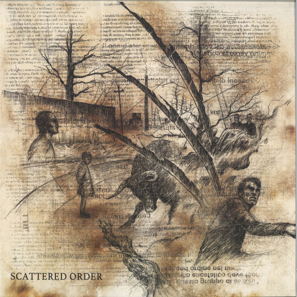 Scattered Order - Artefacts from the fuzz mines LP | Sleepers (SLPRS018) - main