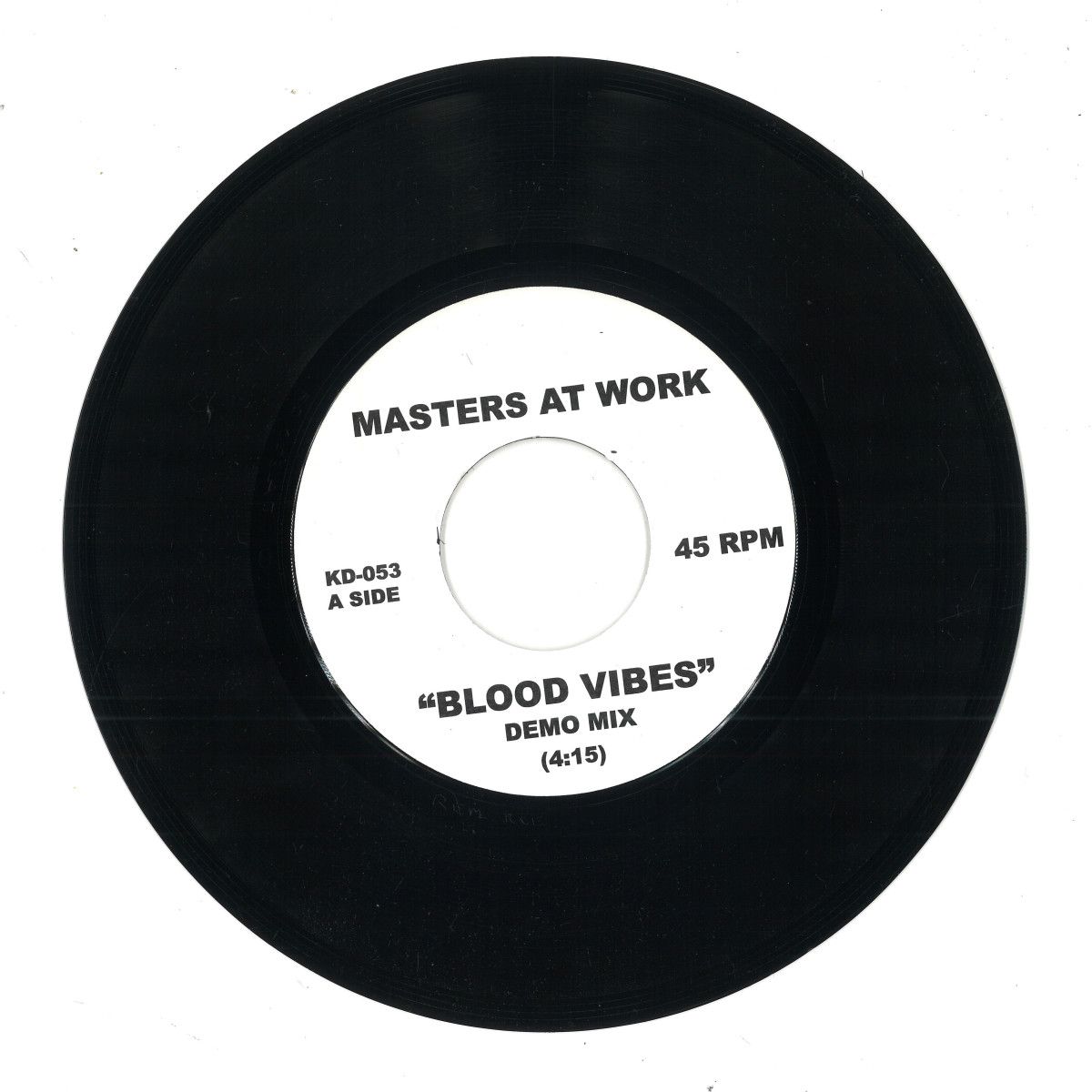 Masters At Work  &  House Brigade - Blood Vibes / The Madd Cry | Kay-Dee Records (KD053) - main