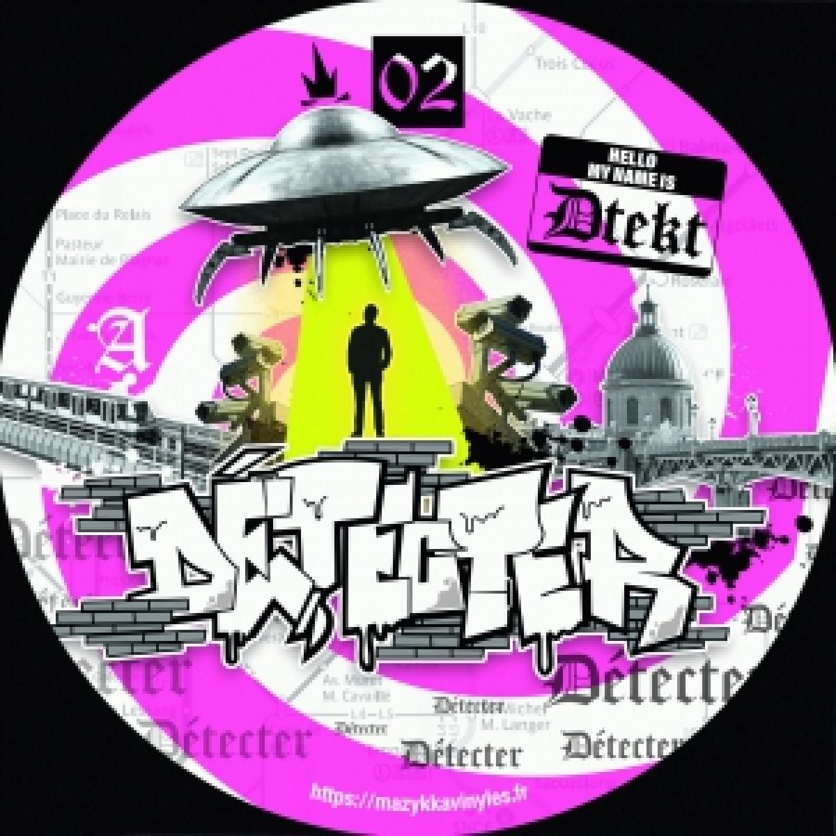 Taktitek  &  Lökiiy - O Toulouse | Mazykka Vinyles (DETECTER02BLACK)