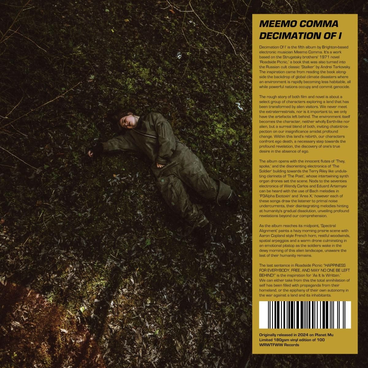 Meemo Comma - Decimation Of I LP | WRWTFWW Records (WRWTFWW112) - main