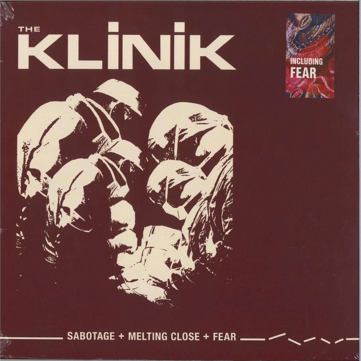THE KLINIK - SABOTAGE + MELTING CLOSE + FEAR eleLP 2x12" | ANTLER (ANTLER2504) - main THE KLINIK - SABOTAGE + MELTING CLOSE + FEAR eleLP 2x12" | ANTLER (ANTLER2504) - main