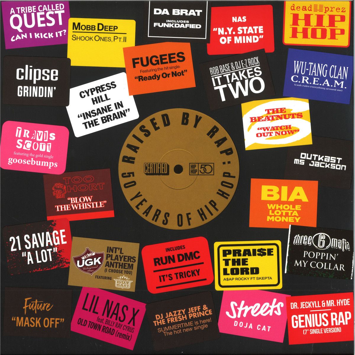 Various - Raised By Rap: 50 Years Of Hip Hop 2x12" | Sony Music (19658751161)