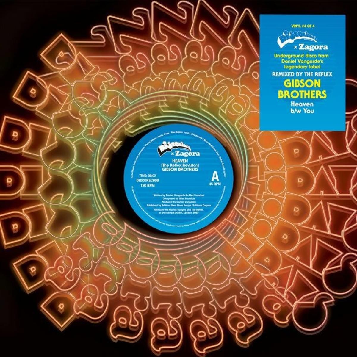 Gibson Brothers  &  The Reflex - Heaven / You (The Reflex Revisions) | Discolidays (DISCOREC009)