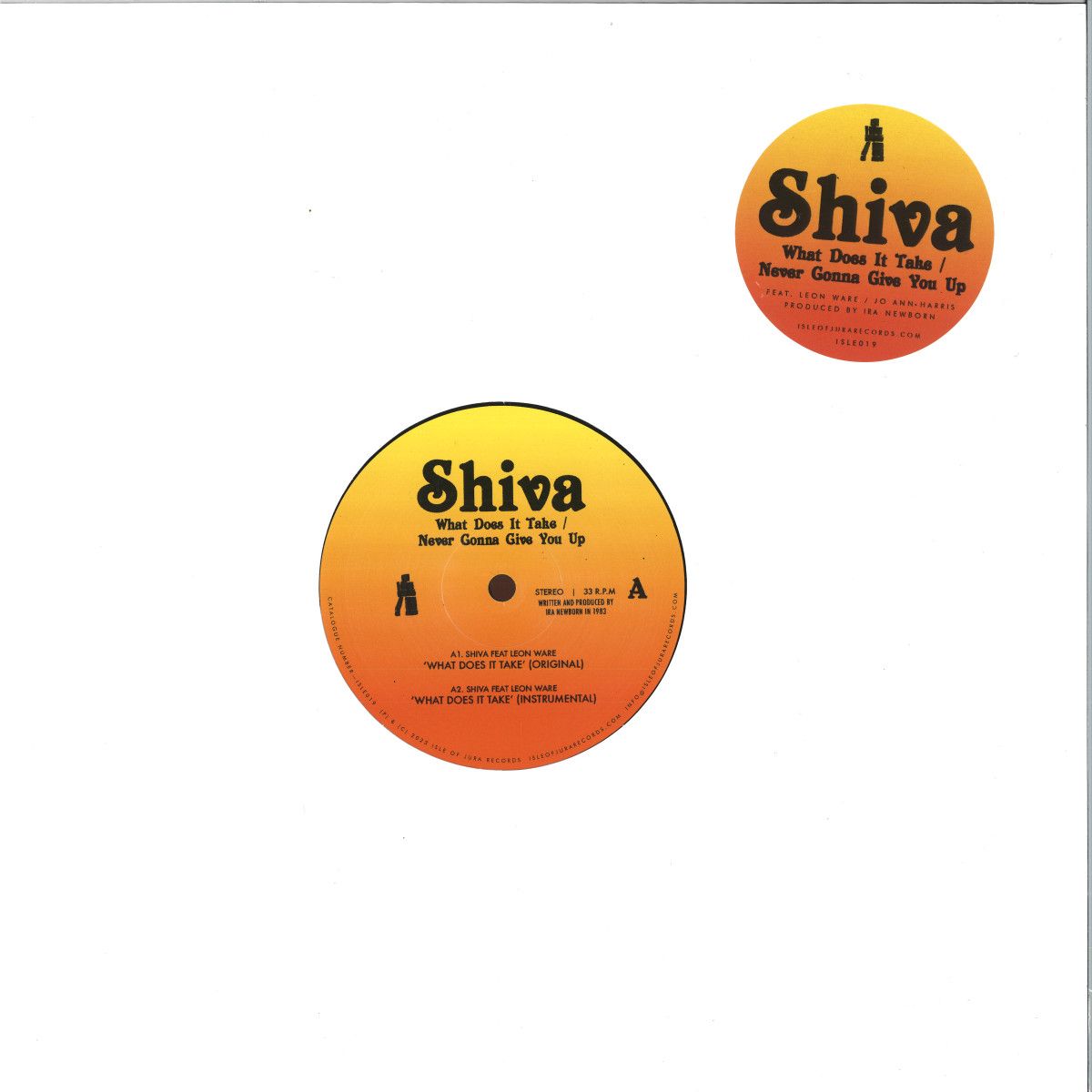Shiva - NEVER GONNA GIVE YOU UP | ISLE OF JURA RECORDS (ISLE019)