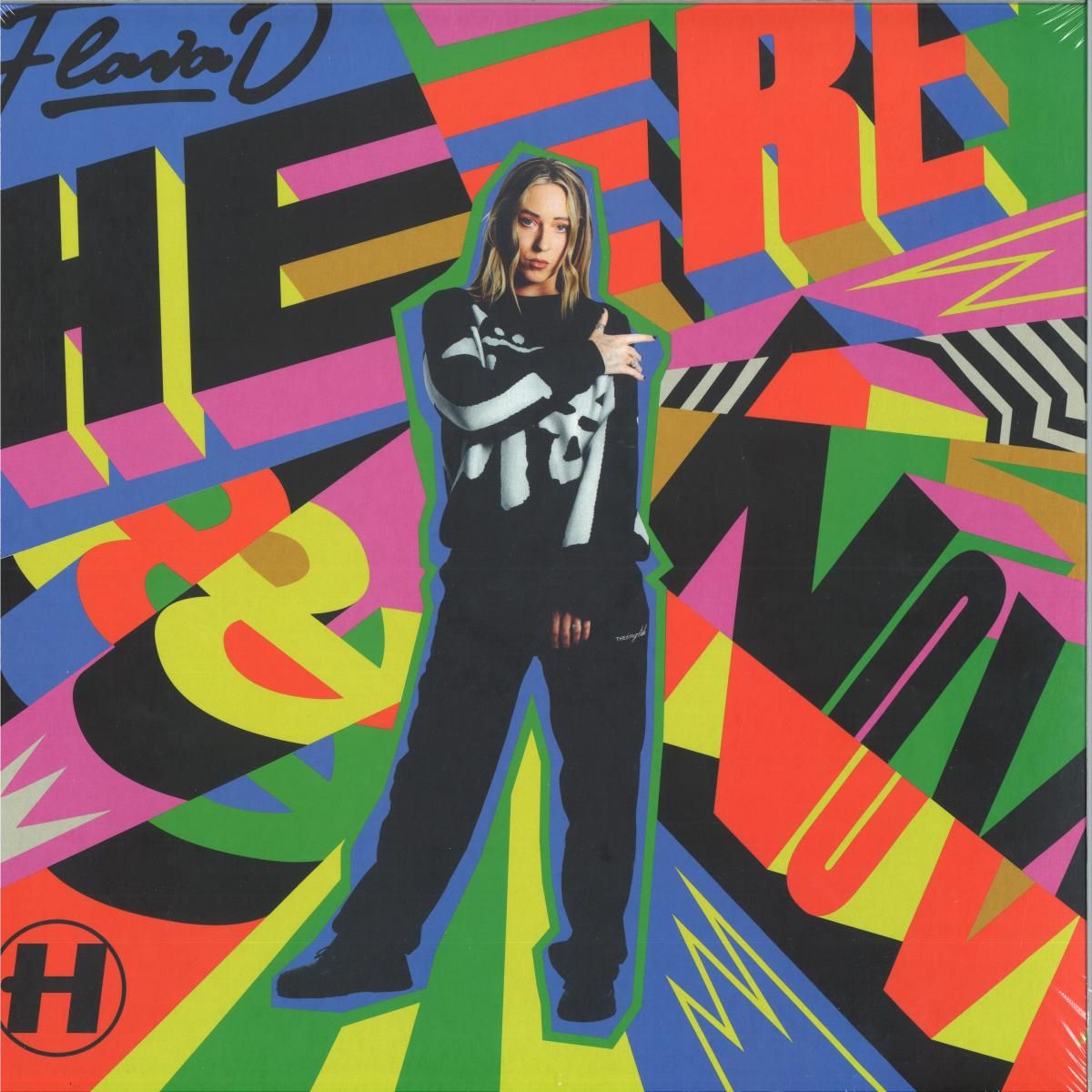 Flava D - Here & Now (2x12") | Hospital Records (NHS557LP) - main