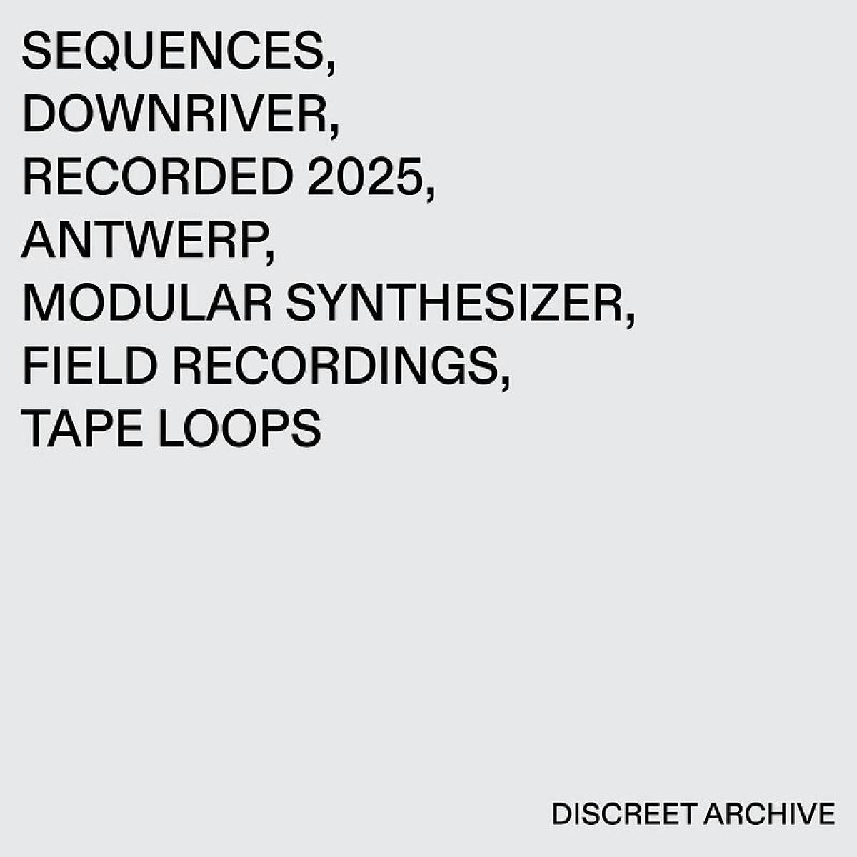  - Downriver (TAPE) | Discreet Archive (DA013) - main