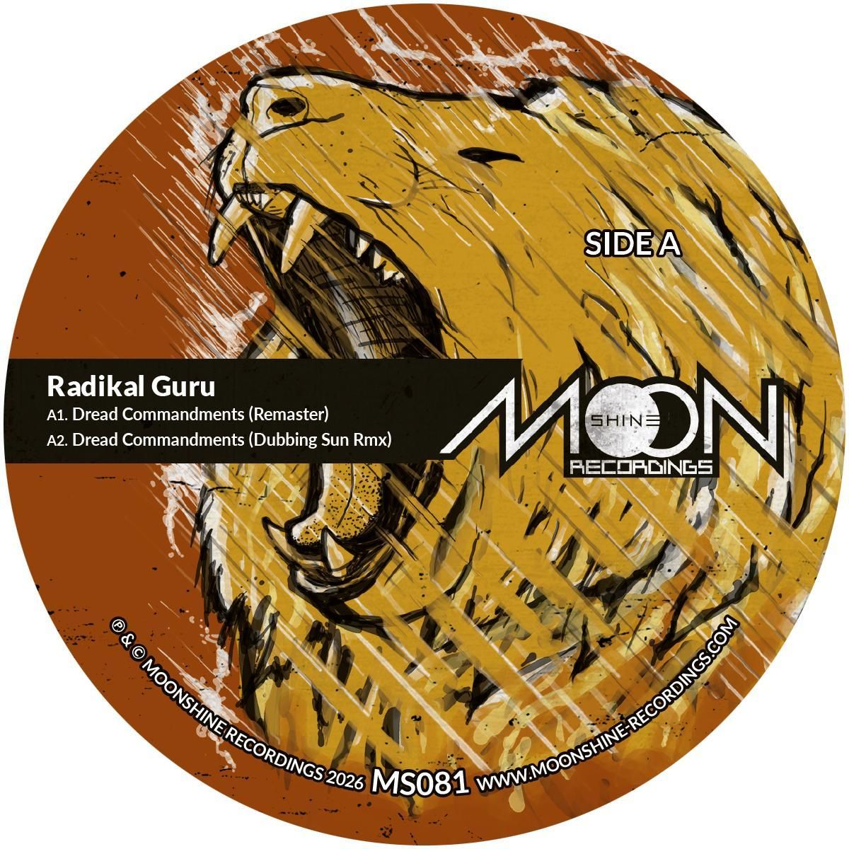 Radikal Guru - Dread Commandments | Moonshine Recordings (MS081)