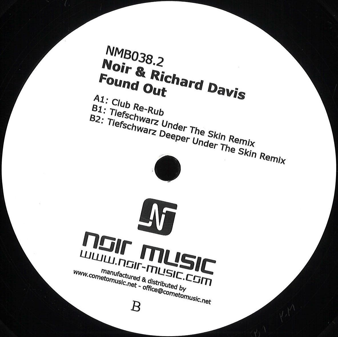 Noir  &  Richard Davis - Found Out (part 2) | Noir Music (NMB038-2)