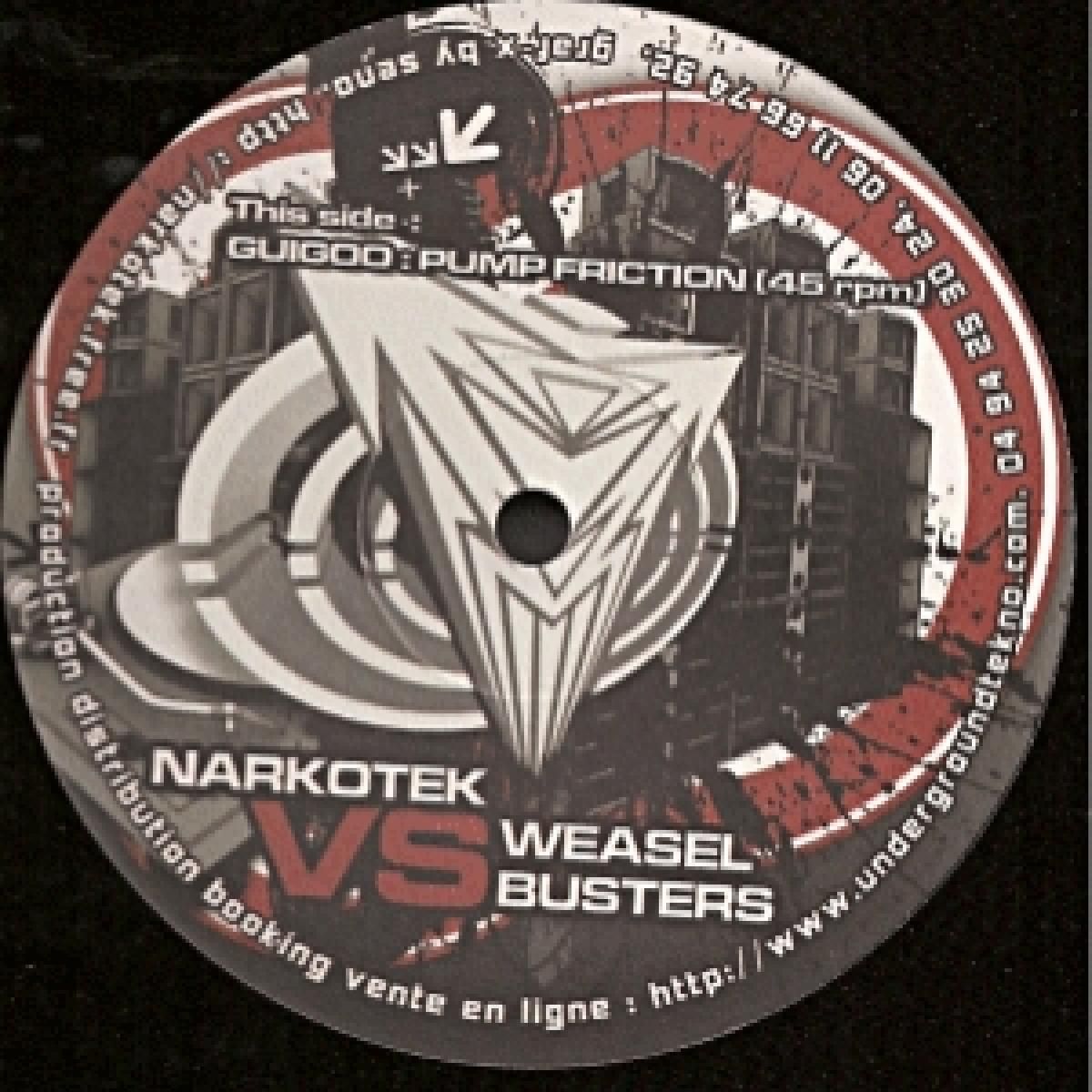 Mat Weasel  &  Guigoo - Pump Friction | Narkotek (NVSWB01RP) - main