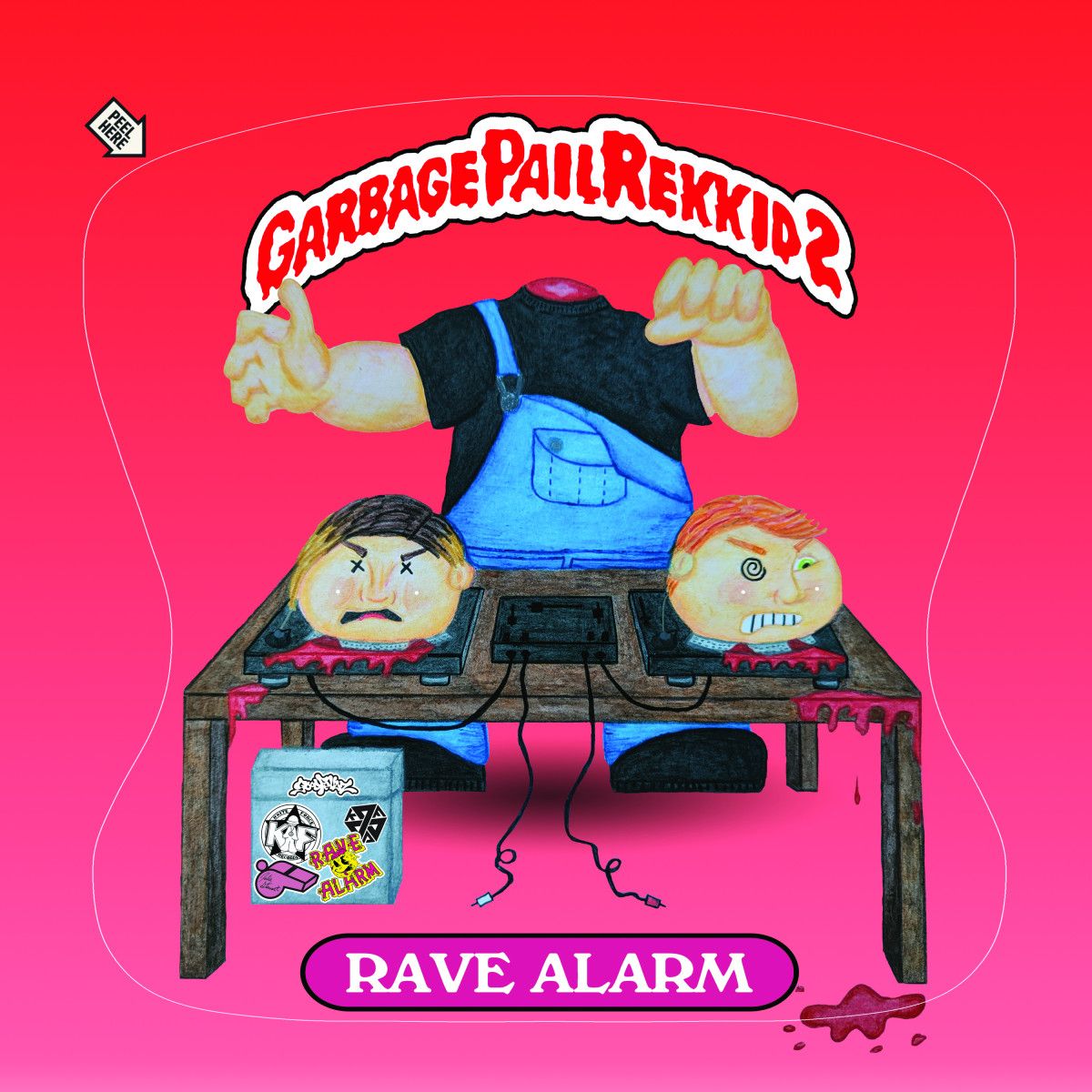 Rave Alarm - Garbage Pail Rekkid 2 EP | Kniteforce Again (KFA130)
