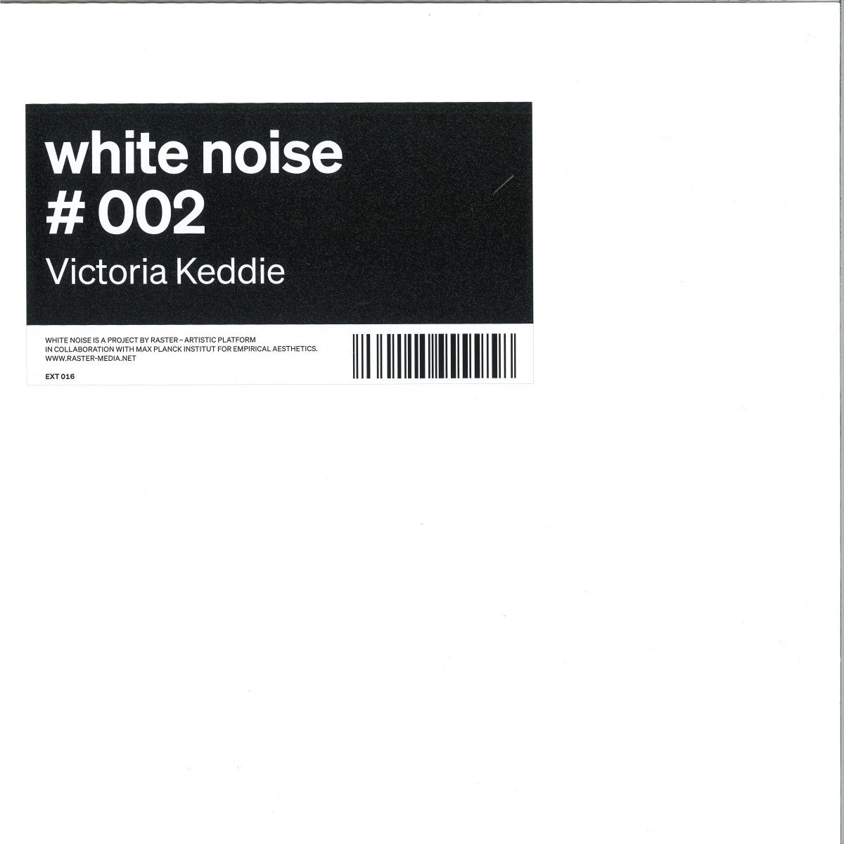Victoria Keddie - Pshal, P’shaw | Raster (EXT016) - main