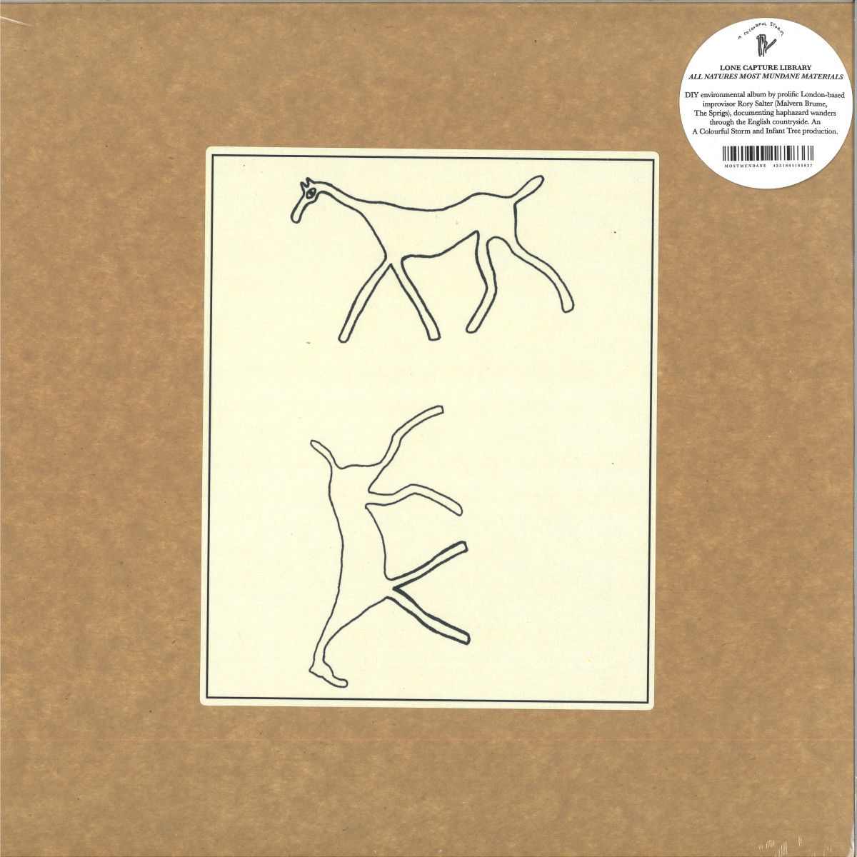 Lone Capture Library - All Natures Most Mundane Materials (LP, Insert) | A Colourful Storm (MOSTMUNDANE) - main