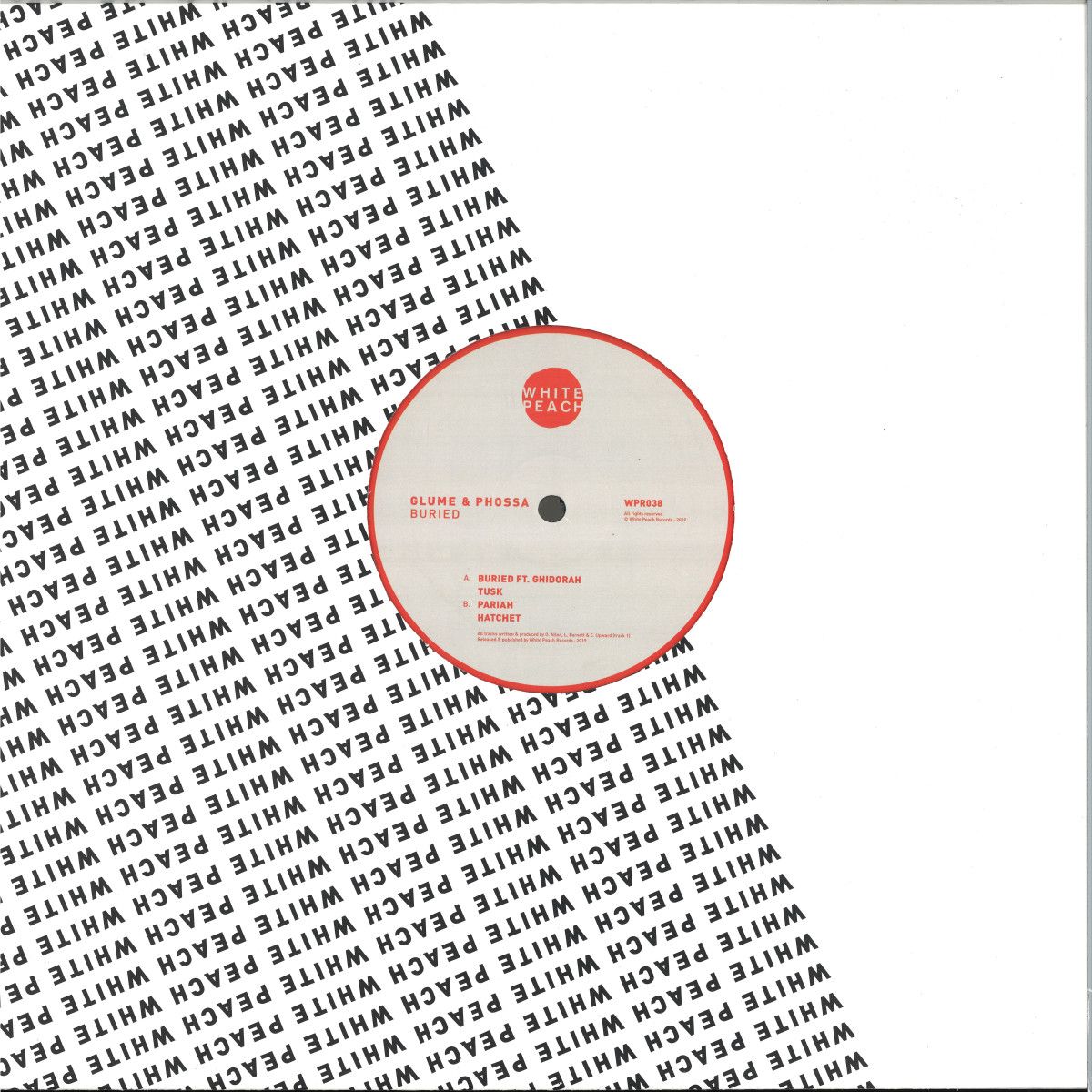 Glume & Phossa - Buried | White Peach (WPR038) - main Glume & Phossa - Buried | White Peach (WPR038) - main