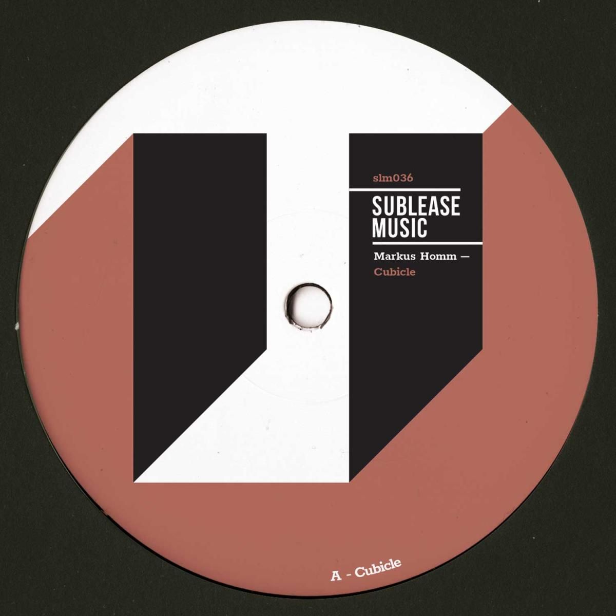 Markus Homm - Cubicle LP | Sublease Music (SLM036SP) - main