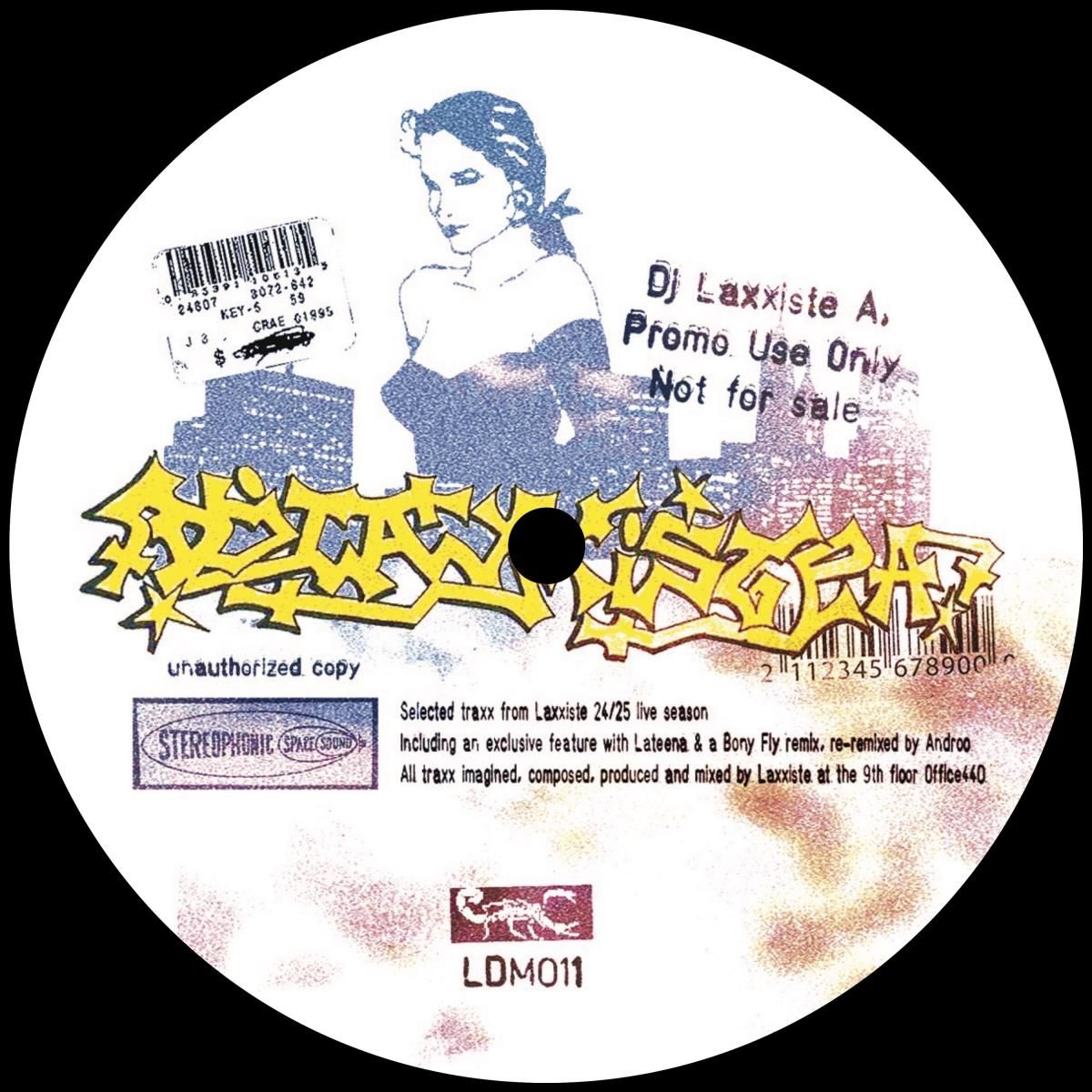 DJ Laxxiste A - Promo Use Only (LP) | Les Disques Magnétiques (LDM011LP) - main