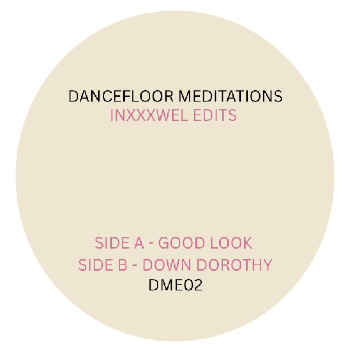 Inxxxwel - Dancefloor Meditations 2 (7") | Dancefloor Meditations (DME01) - main