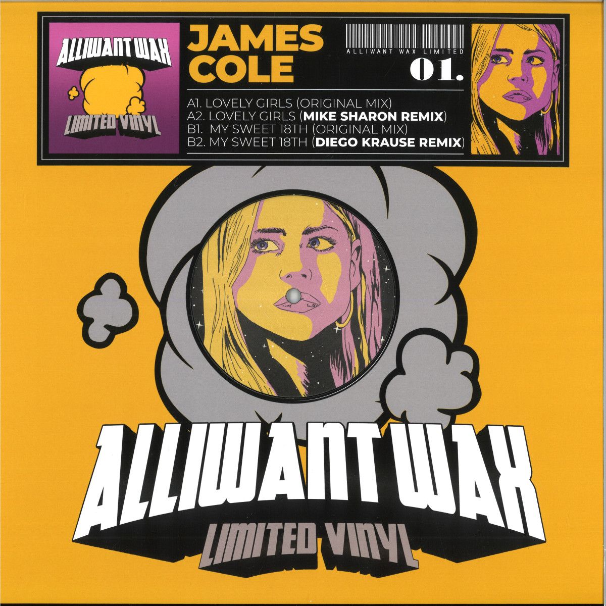 James Cole - Lovely Girls | All I WANT WAX (AIW001) - main