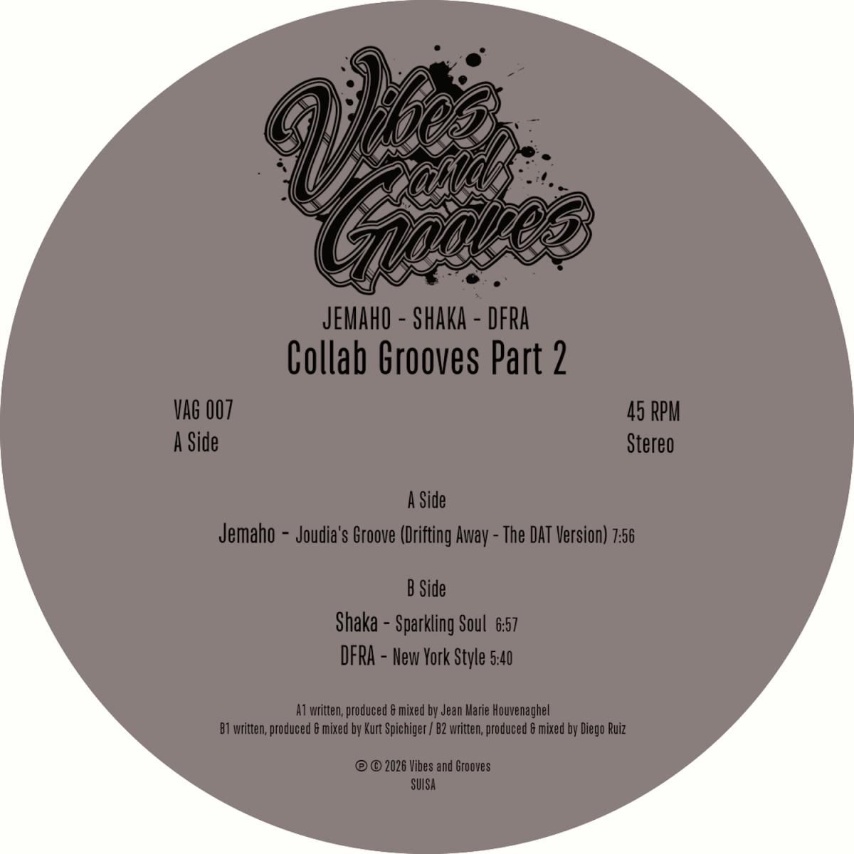 Various - Collab Grooves Part 2 | Vibes and Grooves (VAG007) - main