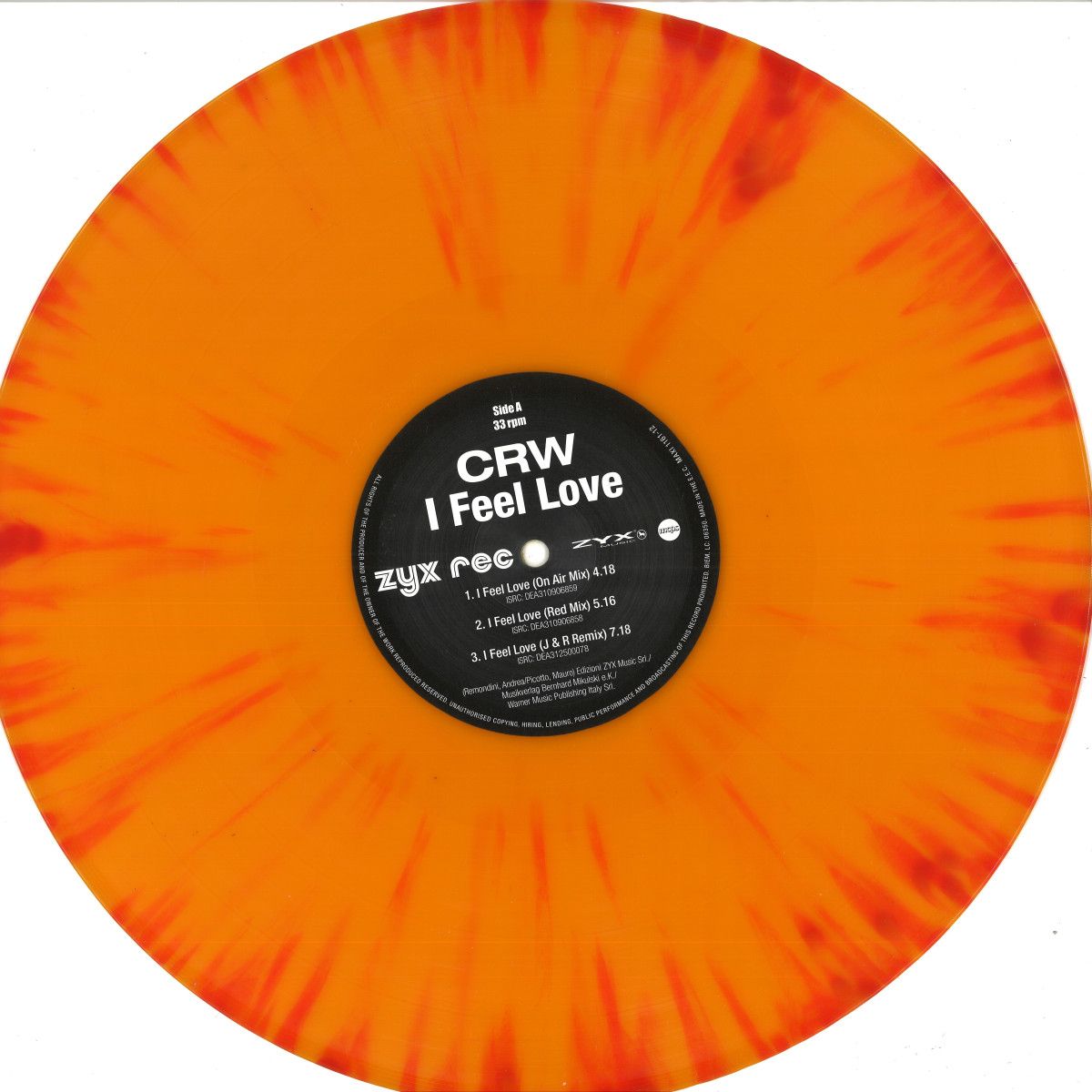 Crw - I Feel Love | Zyx Music (MAXI1161-12) - main Crw - I Feel Love | Zyx Music (MAXI1161-12) - main
