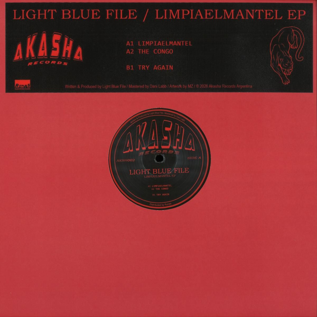 Light Blue File - Limpiaelmantel | Akasha Records (AKSH002) - main