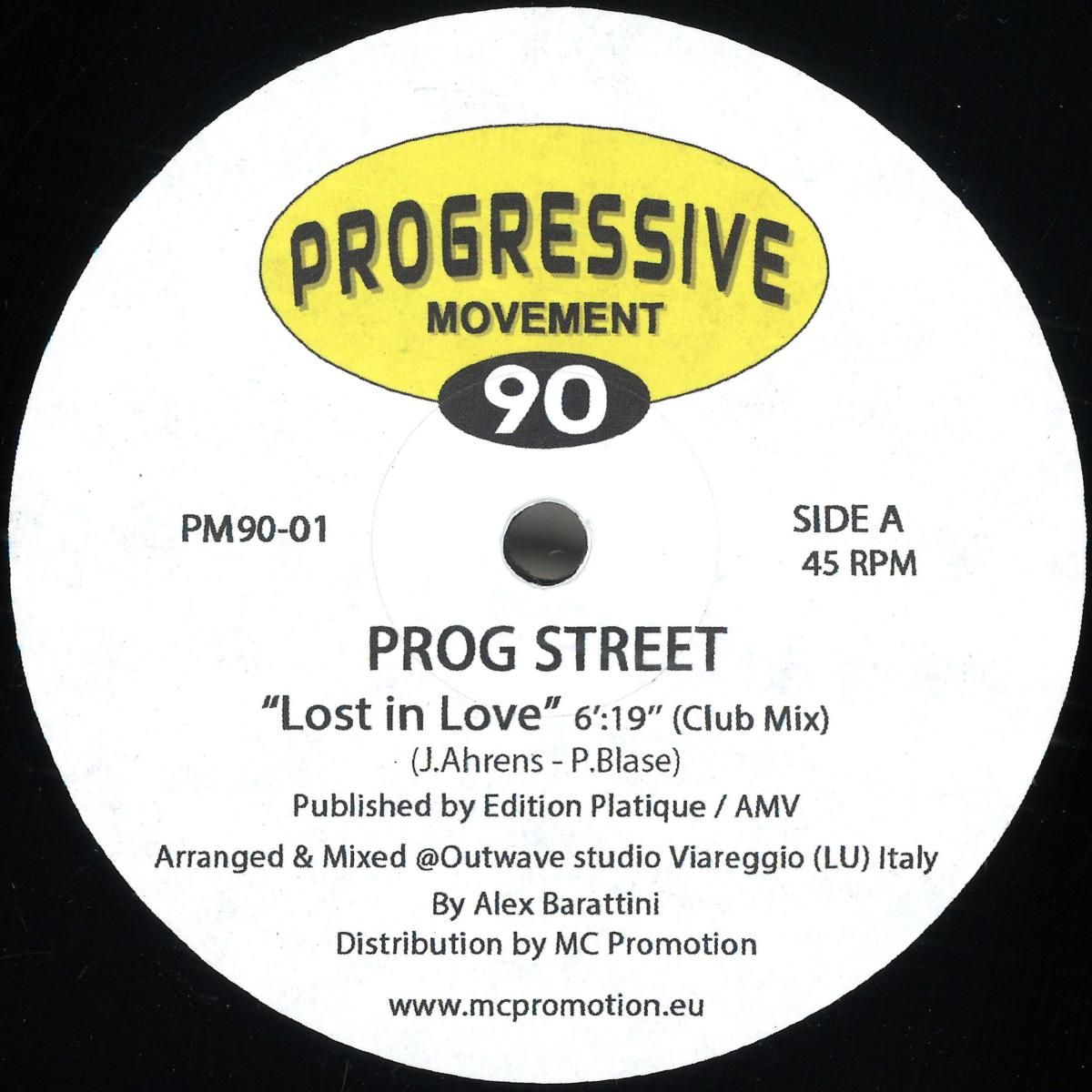 PROG STREET - LOST IN LOVE | PROGRESSIVE MOVEMENT 90 (PM90-01) - main PROG STREET - LOST IN LOVE | PROGRESSIVE MOVEMENT 90 (PM90-01) - main