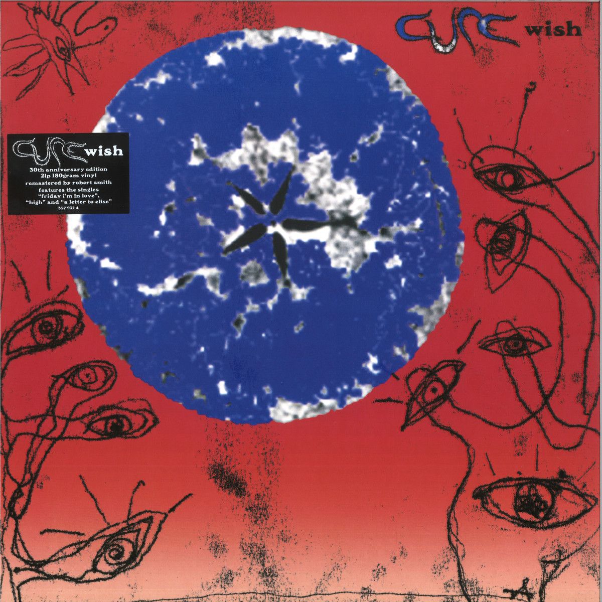 The Cure - WISH (30TH ANNIVERSARY EDITION) LP 2x12" | Polydor UK (3579314)