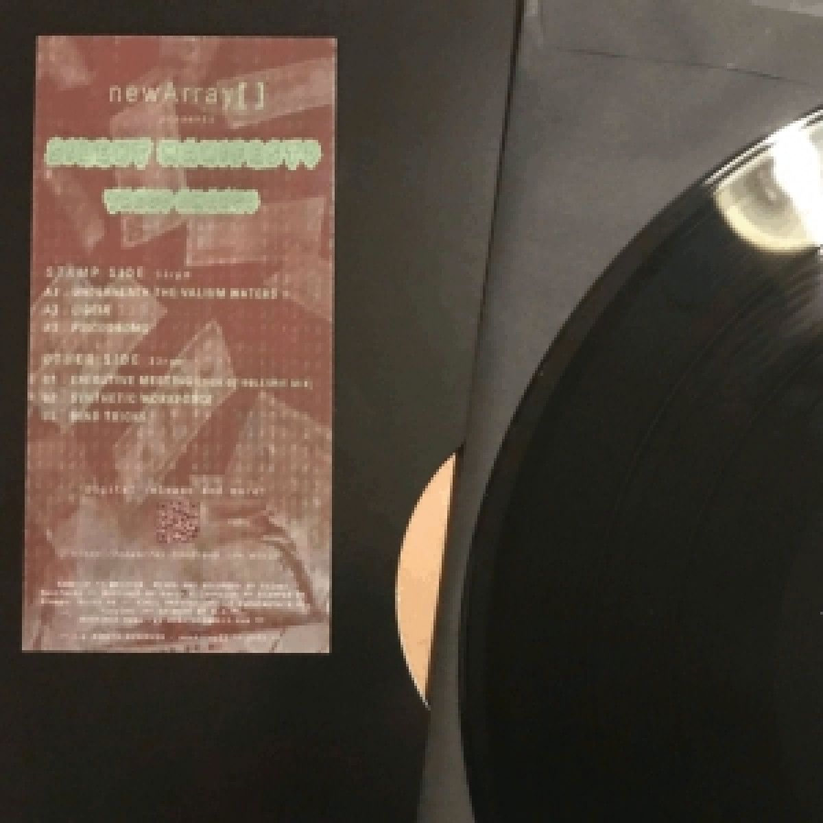 Silent Manifesto - Trago Amargo | New Array (NA01) - main