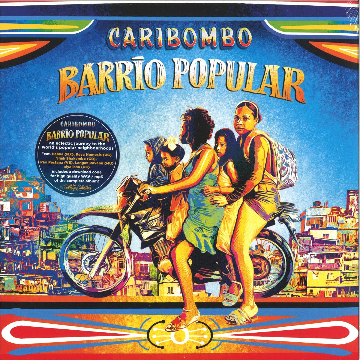 Various - Barrio Popular LP | Galletas Calientes (GC2915)