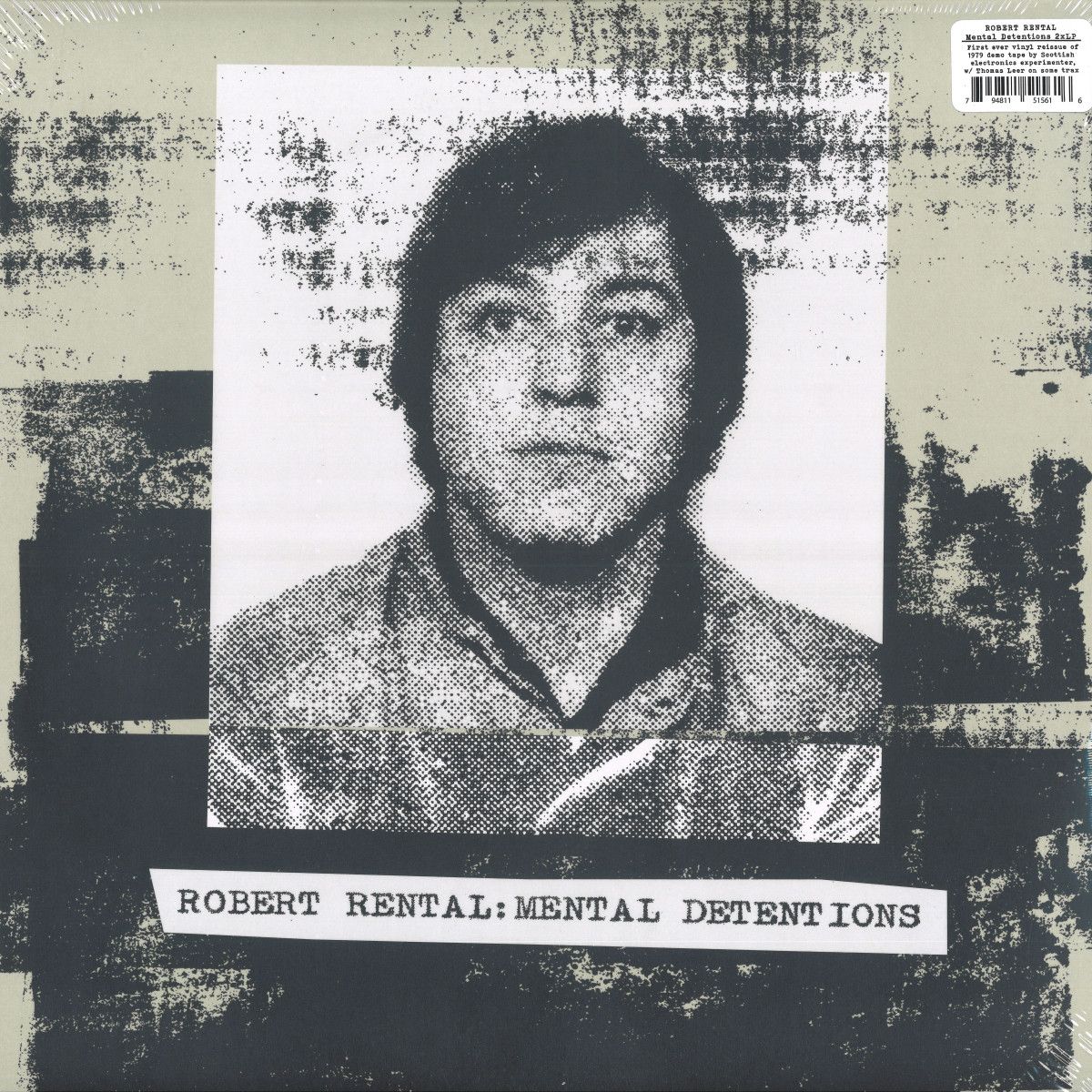 Robert Rental - Mental Detentions LP 2x12" | Dark Entries (DE313) - main Robert Rental - Mental Detentions LP 2x12" | Dark Entries (DE313) - main