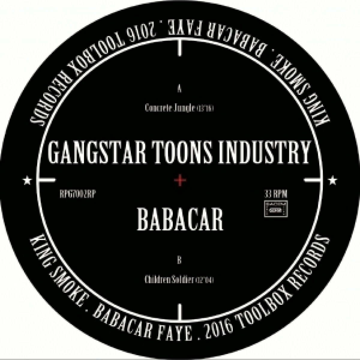 Babacar  &  Gti - Concrete Jungle / Children Soldier | Gangstar Toons Industries (RPG7002RP) - main