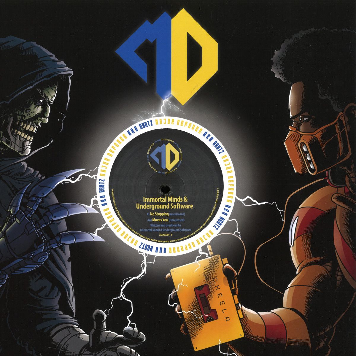 Immortal Minds  &  Underground Software - No Stopping / Moves You EP | AKO Beatz (AKOMD009)