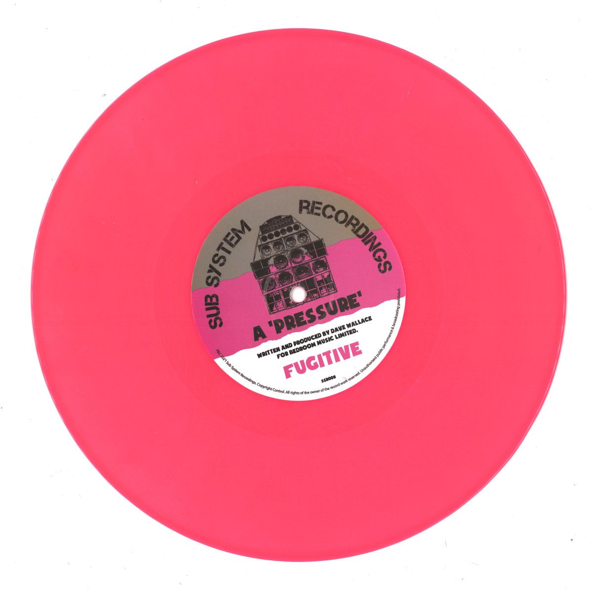 Fugitive & Dave Wallace - Pressure / M-Beat Remix | Sub System Recordings (SSR008) - main Fugitive & Dave Wallace - Pressure / M-Beat Remix | Sub System Recordings (SSR008) - main