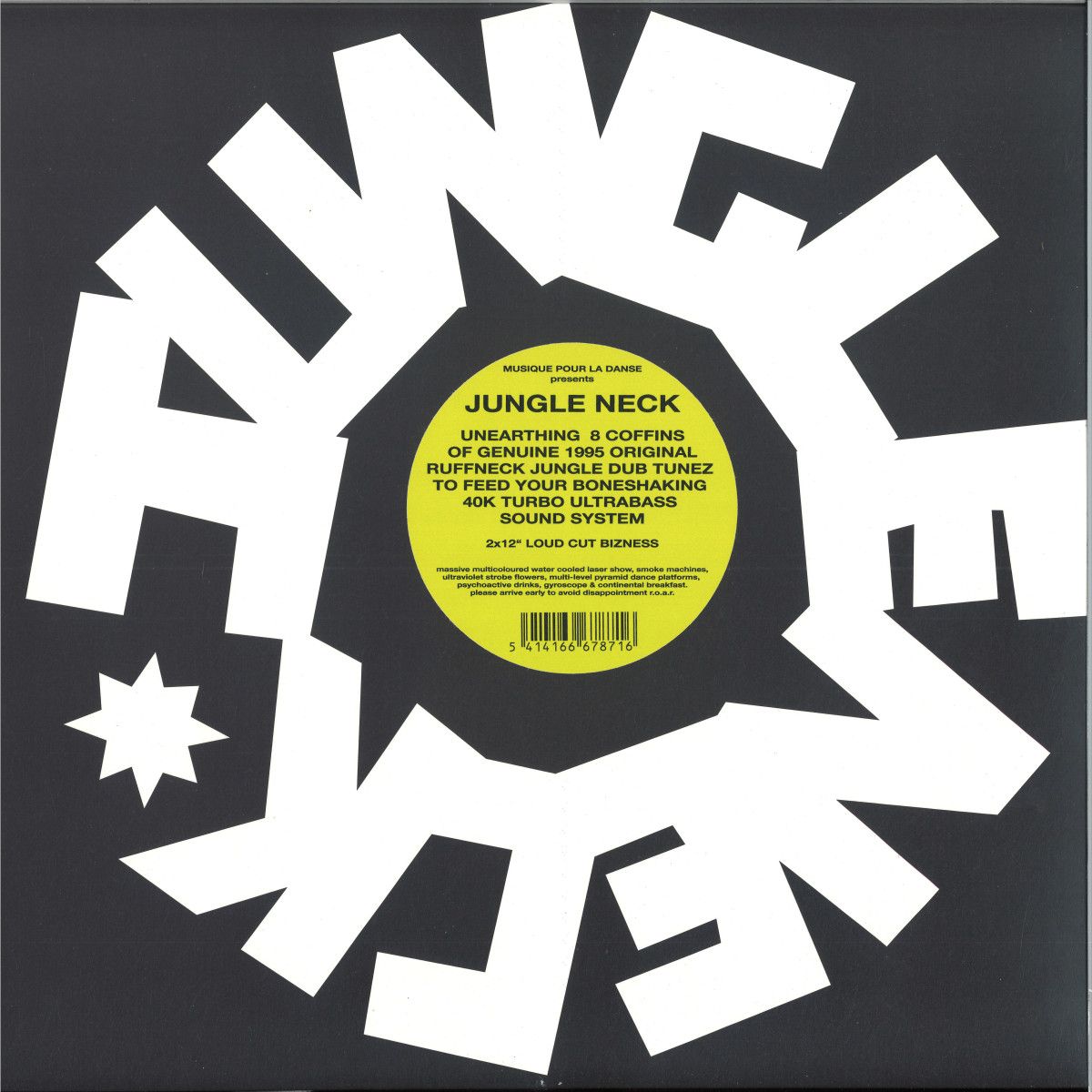 Jungle Neck - 8 COFFINS LP 2x12" | MUSIQUE POUR LA DANSE (MPD051)