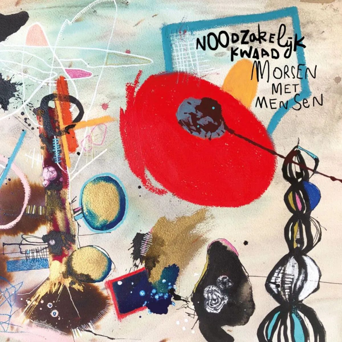 Noodzakelijk Kwaad - MORSEN MET MENSEN LP 2x12" | Rotkat (ROTKAT068DLP)