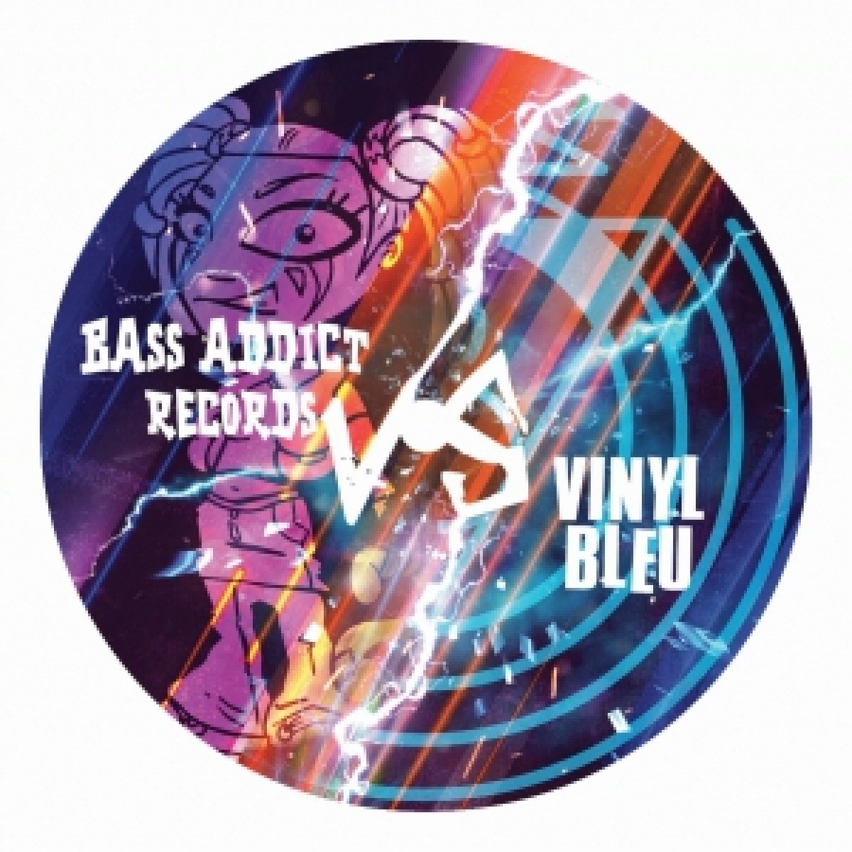 Various - Bass Addict VS Vinyl Bleu 01 | Bass Addict (BAVSVB01) - main Various - Bass Addict VS Vinyl Bleu 01 | Bass Addict (BAVSVB01) - main