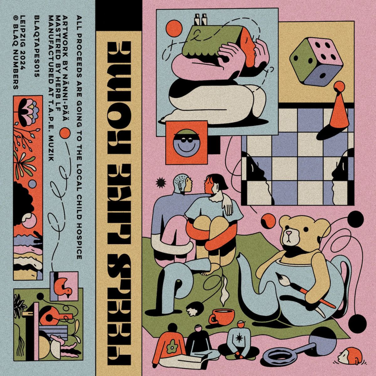 Various - Feels Like Home (TAPE) | Blaq Numbers (BLAQTAPES015) - main Various - Feels Like Home (TAPE) | Blaq Numbers (BLAQTAPES015) - main