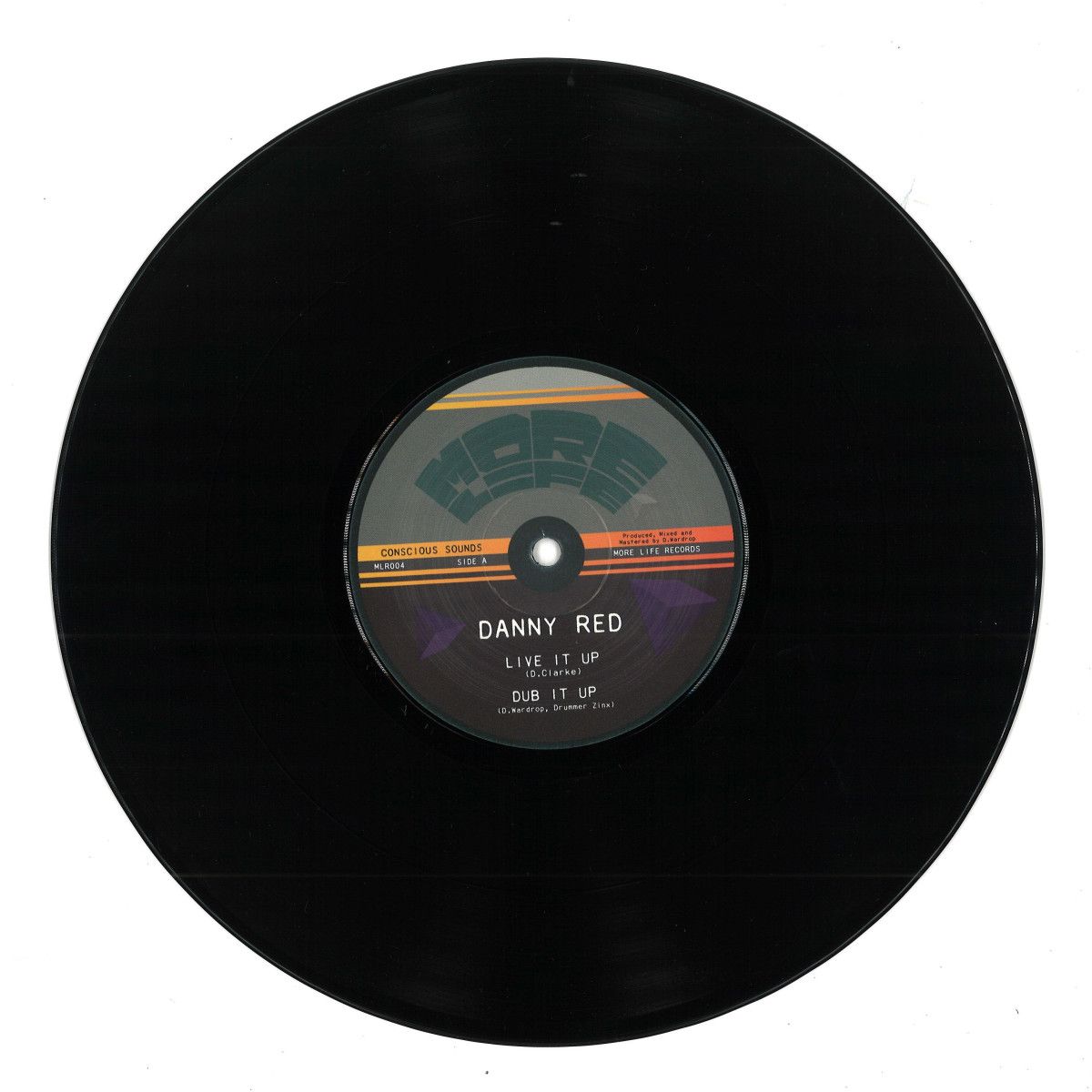 Danny Red  &  Ital Horns  &  Conscious Sounds - Live It Up EP | More Life Records (MLR004)