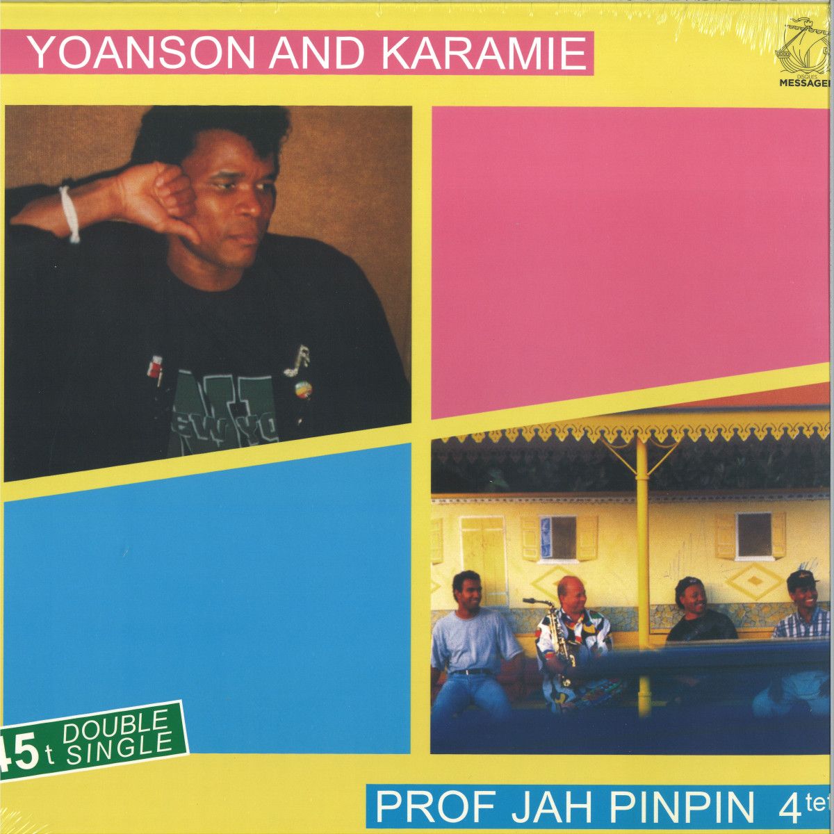 Yoanson  &  Karamie  &  Prof Jah Pinpin 4Tet - African Leaders / The Final Bird (Le temps d’une vie) | Disques Messager (MESS002)