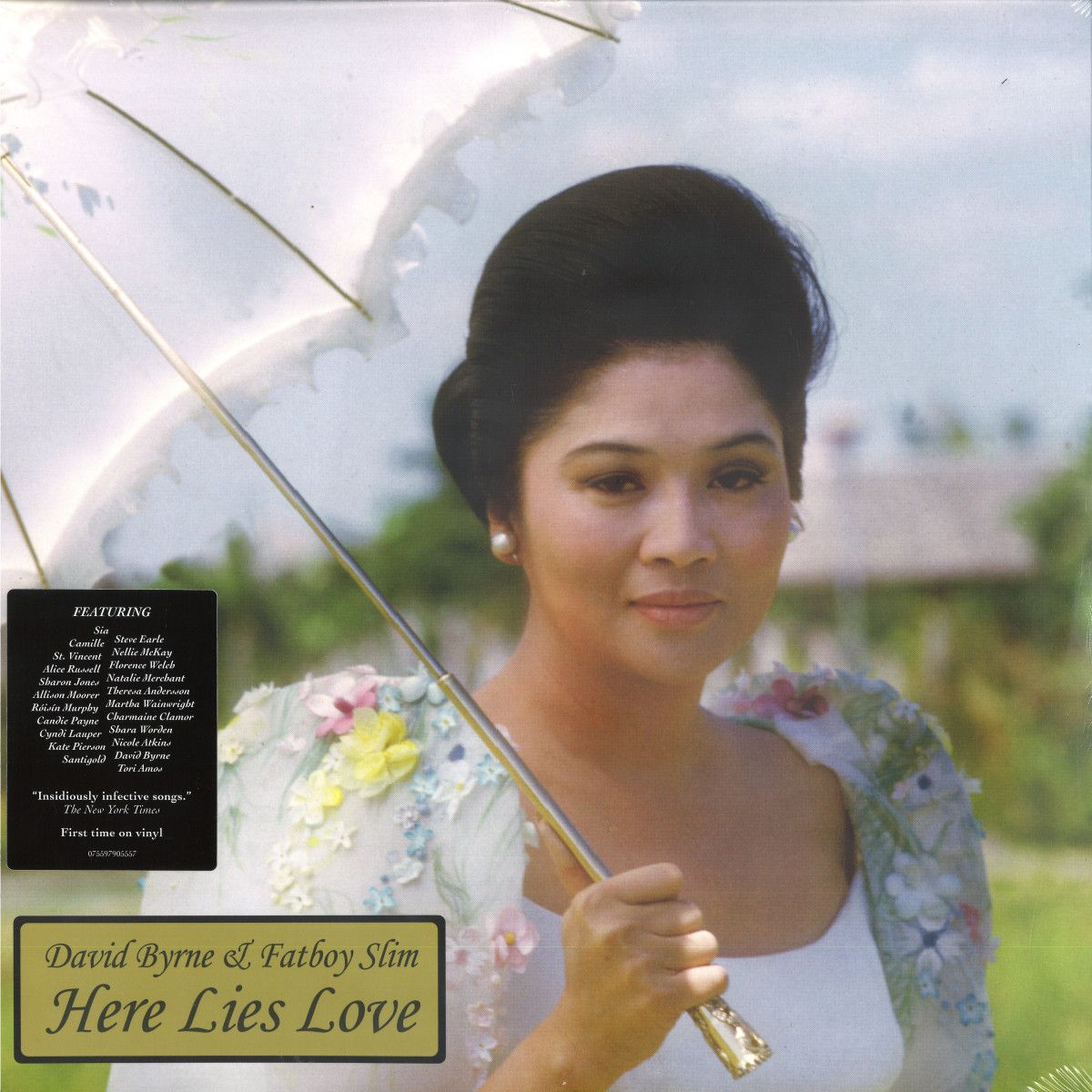 David Byrne  &  Fatboy Slim - HERE LIES LOVE LP 2x12" | Nonesuch (0075597905557) - main