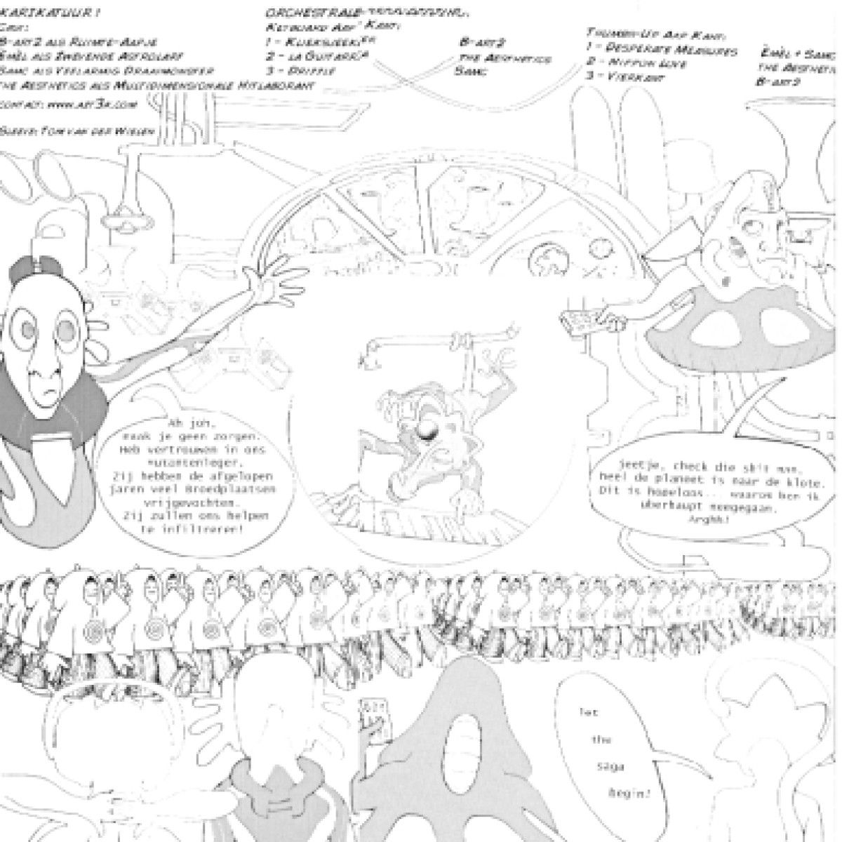 Various - Klieksleeker | Karikatuur (KARIKATUUR01) - main