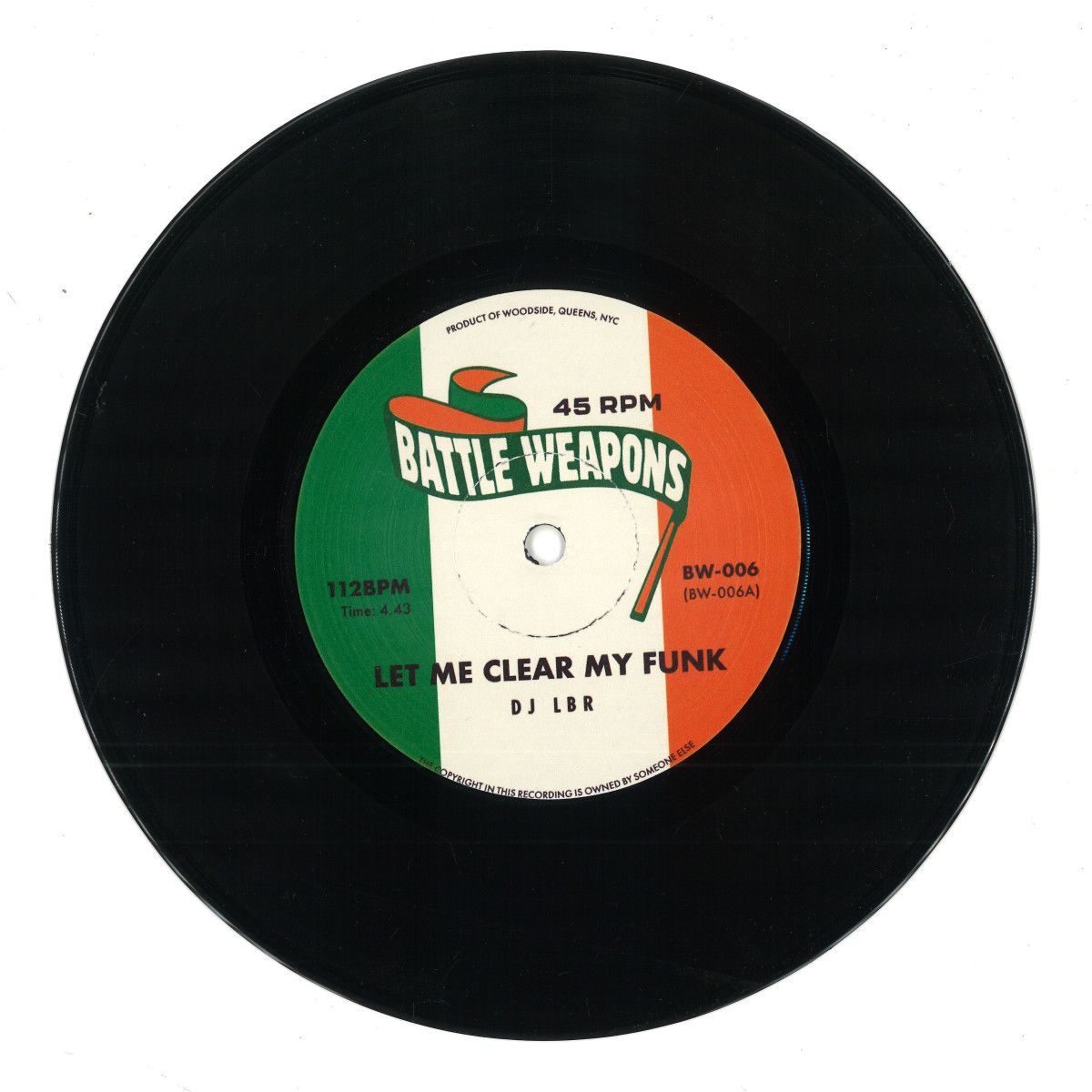 Battle Weapons Vol 6 - Let me clear my Funk / Can I have it like that | Battle Weapons (BW006) - main Battle Weapons Vol 6 - Let me clear my Funk / Can I have it like that | Battle Weapons (BW006) - main