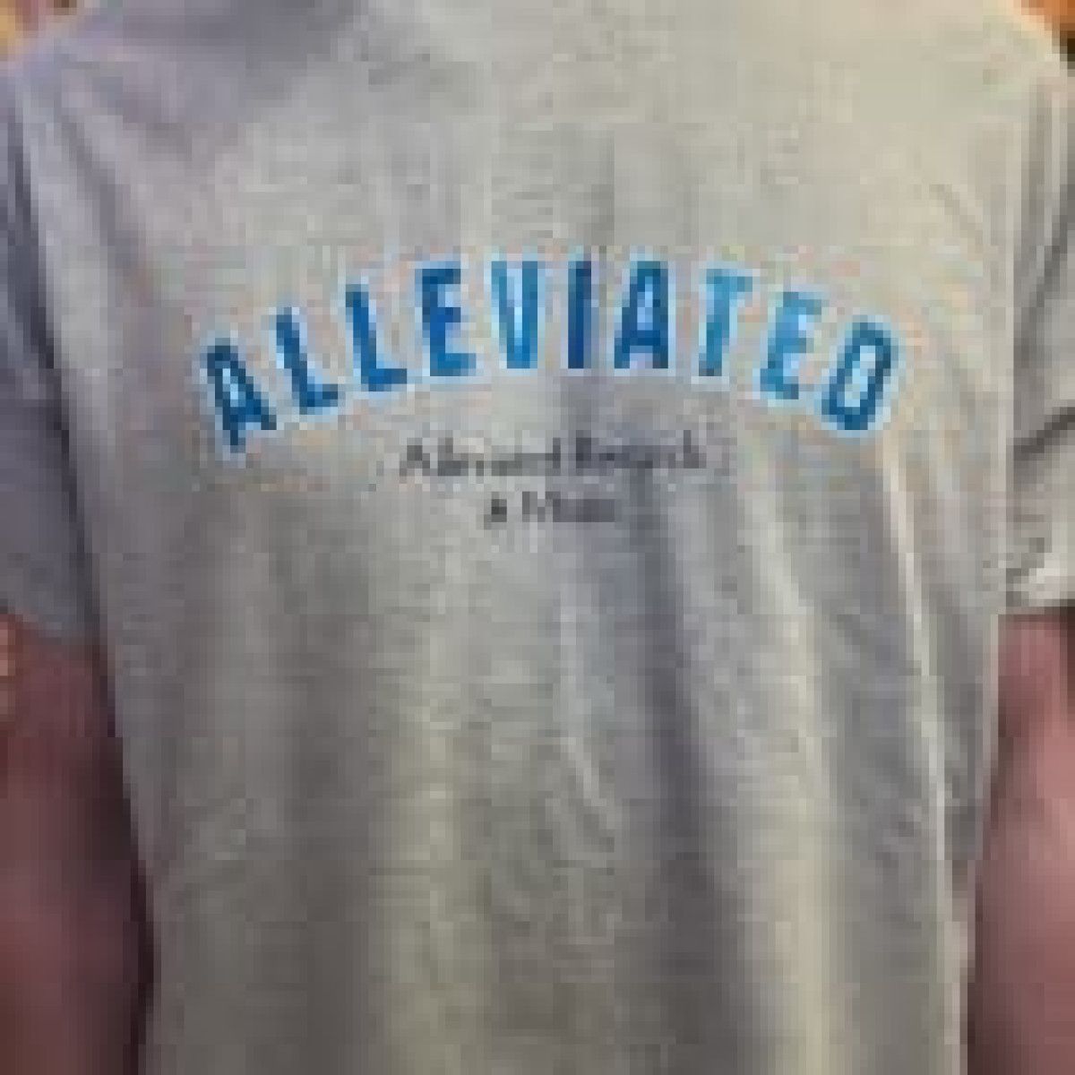 Alleviated Records - Alleviated Records Logo T-shirt Large |  () - main