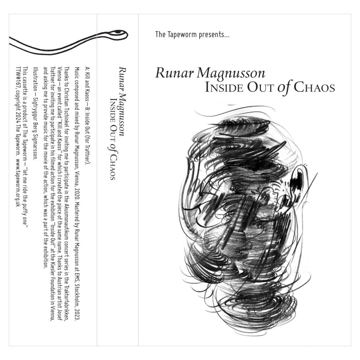 Runar Magnusson - Inside Out of Chaos MC (TAPE) | The Tapeworm (TTW167) - main